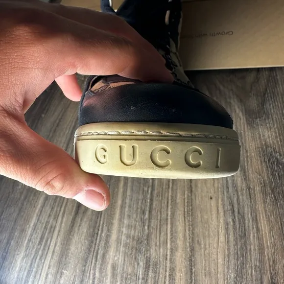 Gucci Gucci GG Monogram GuccissimaCanvas High Tops Sneakers