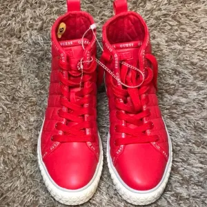 Guess Quilted high top sneakers