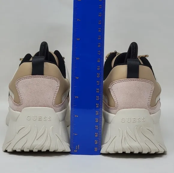 Guess Womens Platform Chunky Sneakers Shoes WGOUST-R Size 11M New
