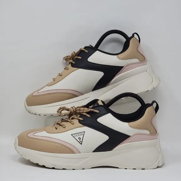 Guess Womens Platform Chunky Sneakers Shoes WGOUST-R Size 11M New