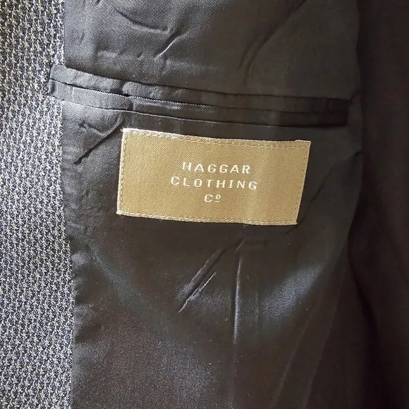 HAGGAR Blazer Gray Men's Sport Coat