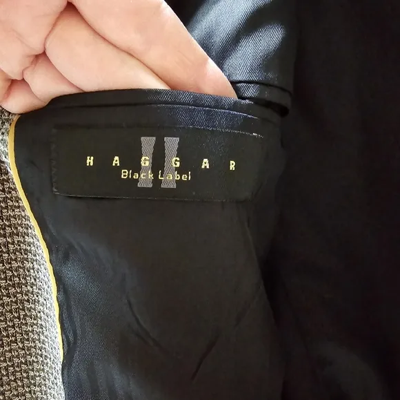 HAGGAR Blazer Tan Men's Sport Coat