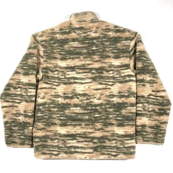 Han Kjobenhavn Gray Marble Track Fleece Jacket Size Medium M Streetwear Rare B31