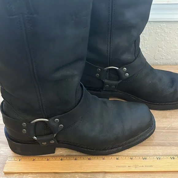Harley-Davidson Men’s Stivali Hustin Leather Waterproof Black Riding Boots