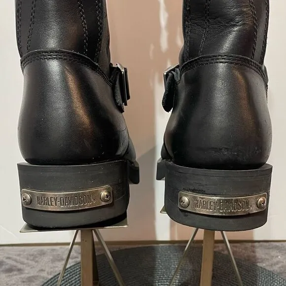 Harley Davidson Steel Toe 91137 ST Mega Conductor Boots Black Size 11.5 Men NWOT