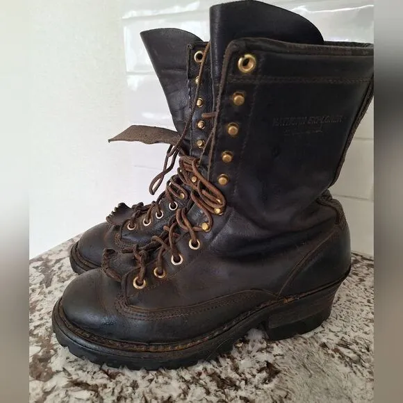 Hathorn lase-to- Toe Boots size 7D