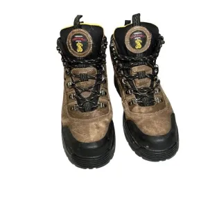 Herman Survivor mens size 12 boots steel toe leather upper