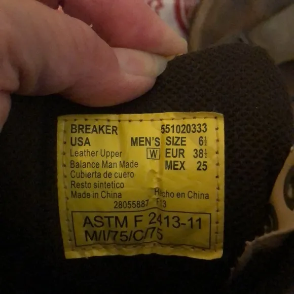 Herman Survivor Steel Toe Waterproof Boots men’s 6.5 worn once EUC