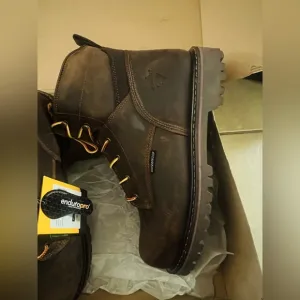 Herman Survivors Men's Dover Waterproof 6&quot; Steel Toe Work Boots SIZE  14 NEW