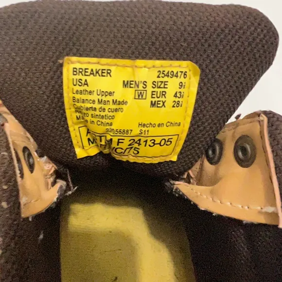 Herman Survivors waterproof Work Boots Steel Toe -size mens 9.5 tan
