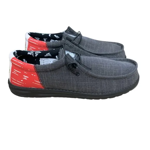 Hey Dude Wally Funk Hecho Mens 11 Shoes Mexico Flag Slip On Comfort Sneakers NEW