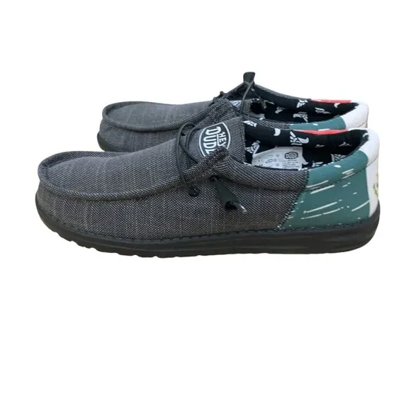 Hey Dude Wally Funk Hecho Mens 11 Shoes Mexico Flag Slip On Comfort Sneakers NEW