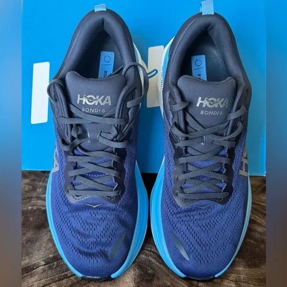HOKA Bondi 8 Men's sz 12D Running Shoes NIB