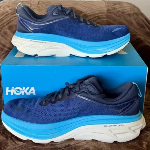 HOKA Bondi 8 Men's sz 12D Running Shoes NIB