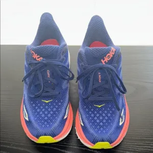 Hoka Kids Blue Running Shoes