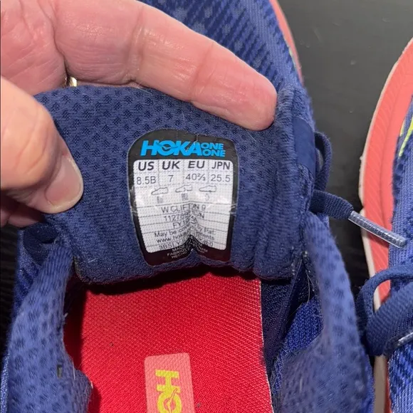 Hoka Kids Blue Running Shoes