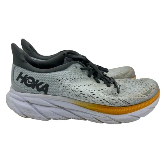 HOKA Men’s Clifton 8 Light Blue Athletic Sneakers Shoes Running size 8.5