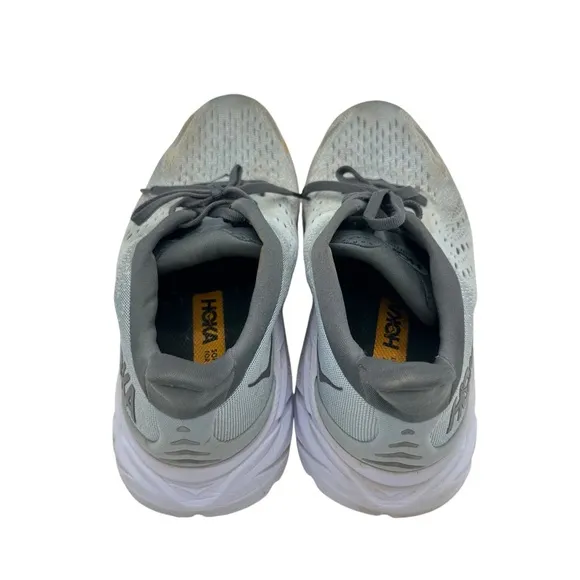 HOKA Men’s Clifton 8 Light Blue Athletic Sneakers Shoes Running size 8.5
