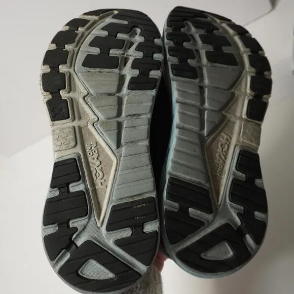 HOKA Mens Gaviota 4 Running Shoe Castlerock Anthracite Size 12 Gray NO SOLES SEE