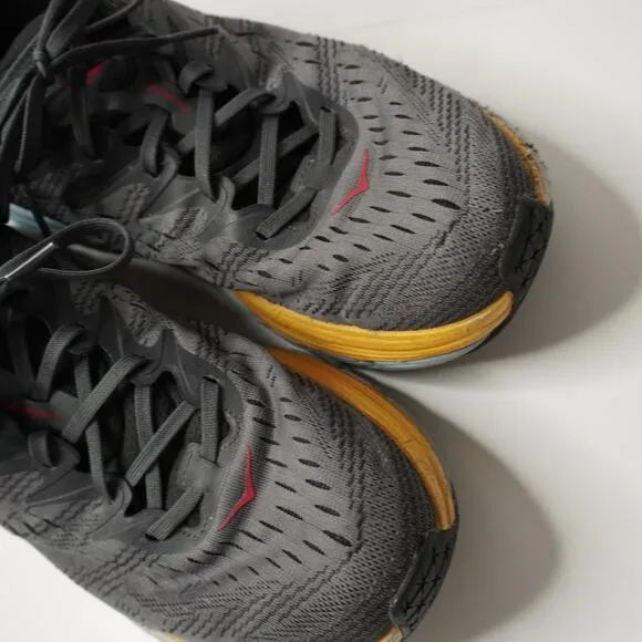 HOKA Mens Gaviota 4 Running Shoe Castlerock Anthracite Size 12 Gray NO SOLES SEE