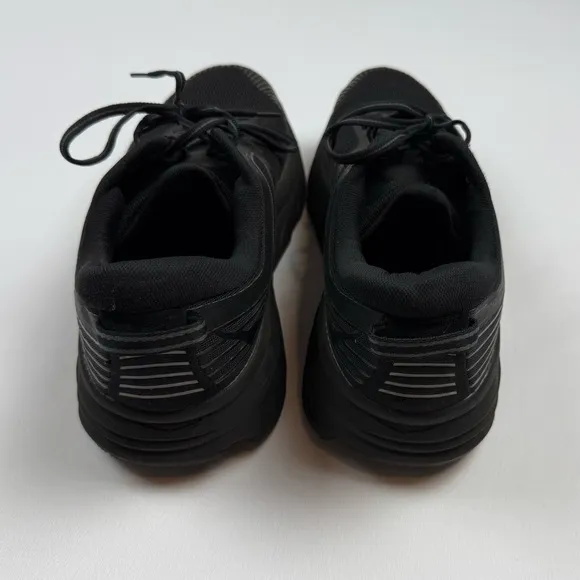 Hoka One Mens Bondi 7 Shoes US 11.5 X-Wide Black Everyday Running Walking