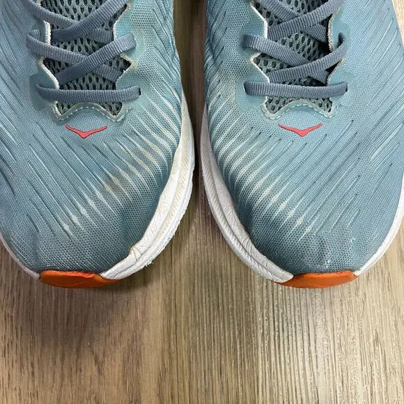 Hoka One One Mens 12D Blue Rincon 3 Running Walking Low Top Laced Up