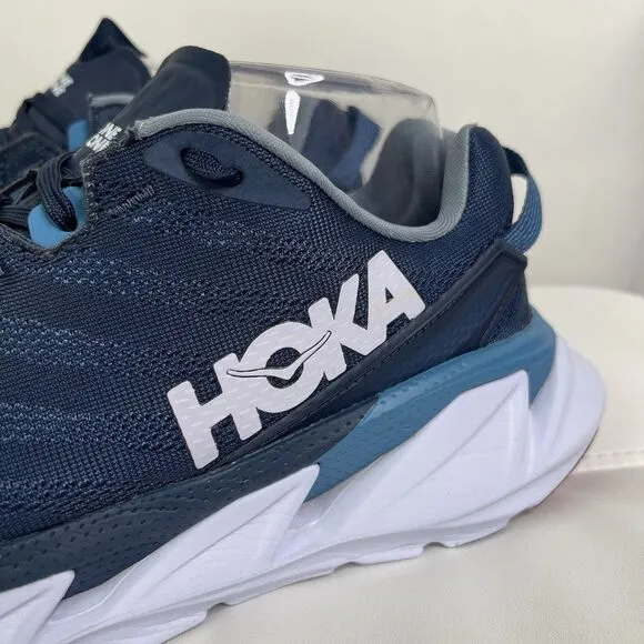 Hoka One One Mens Elevon 2 Running Shoes 8.5 Blue 1106477-MOBM Walking Sneakers