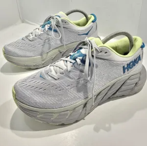 HOKA ONE ONE MEN'S GAVIOTA 4 RUNNING SHOES SIZE 8.5D GREY