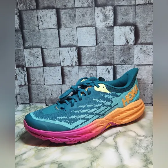 Hoka One One Speedgoat 5 Deep Lake Ceramic Blue Size 12.5