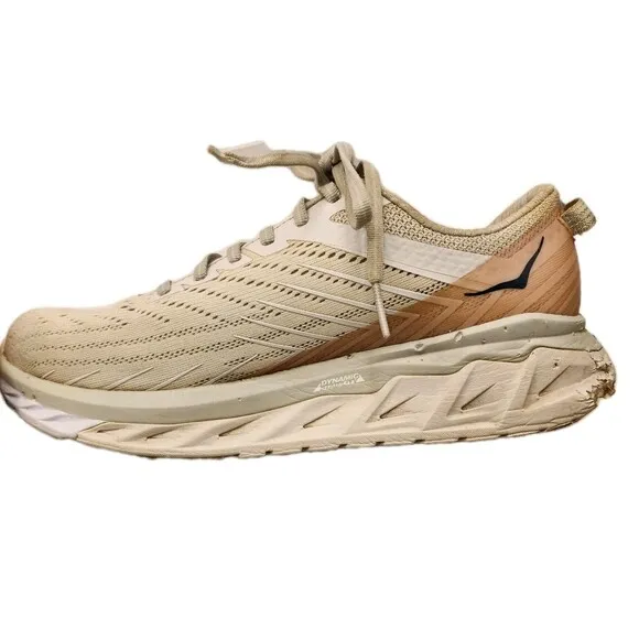 Hoka One One Womens Arahi 4 Gray Running Shoes, Size: 7.5 Pre-Owned Comfort