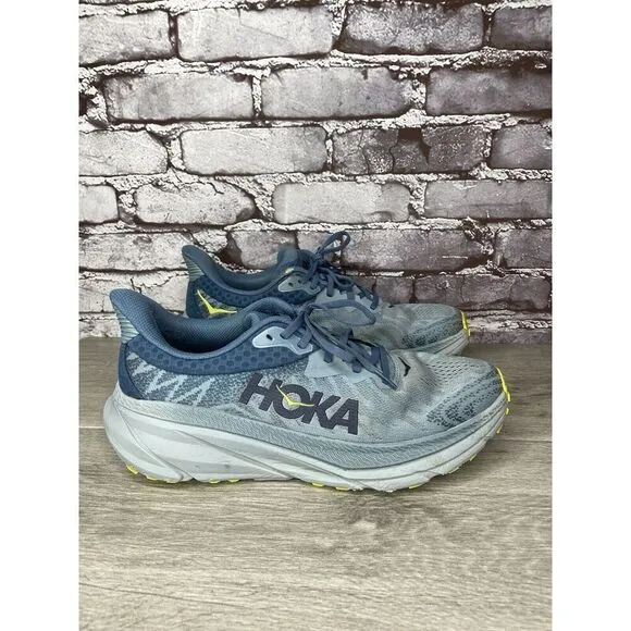 Hoka One One Challenger ATR 7 Blue Running Shoes Men 9.5D US/43 1/3 1134497 SBEP