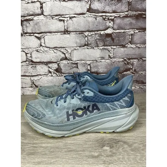 Hoka One One Challenger ATR 7 Blue Running Shoes Men 9.5D US/43 1/3 1134497 SBEP