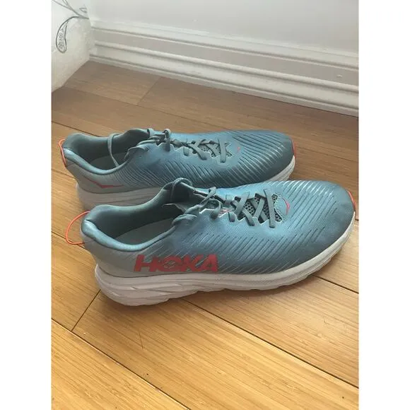 Hoka Rincon 3 Running Comfort Sneaker Tennis Shoes Men 13D Activewear Walking