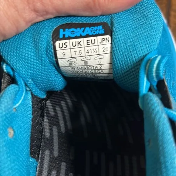 Hoka One Gaviota 2 Running Shoes, size 9