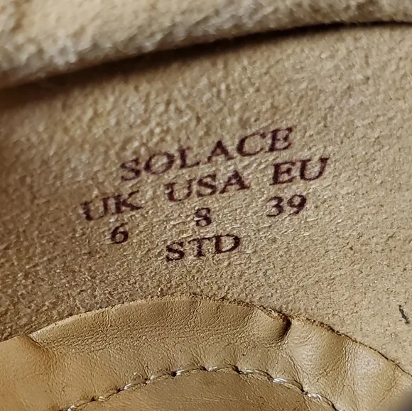 Hotter Solace Suede Leather Flat Shoes w/ Elastic