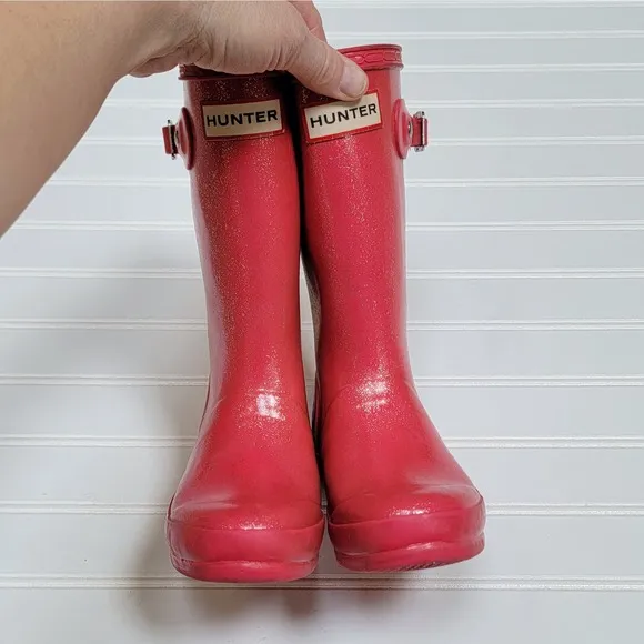 Hunter Giant Glitter Rain Boots