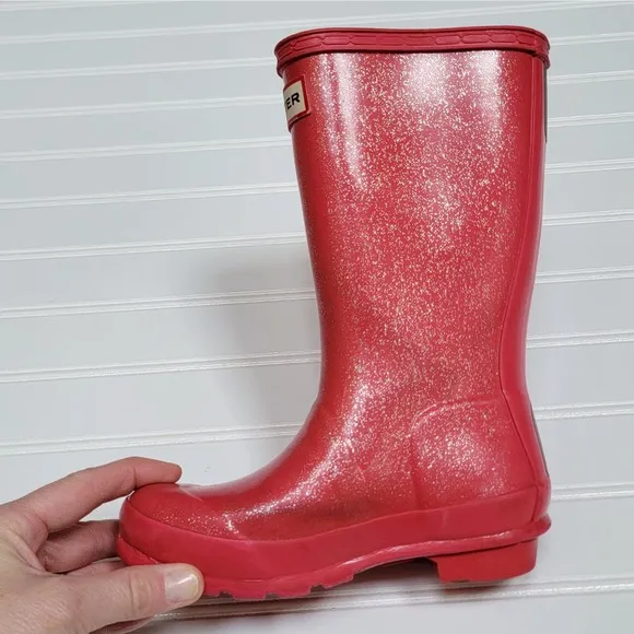 Hunter Giant Glitter Rain Boots