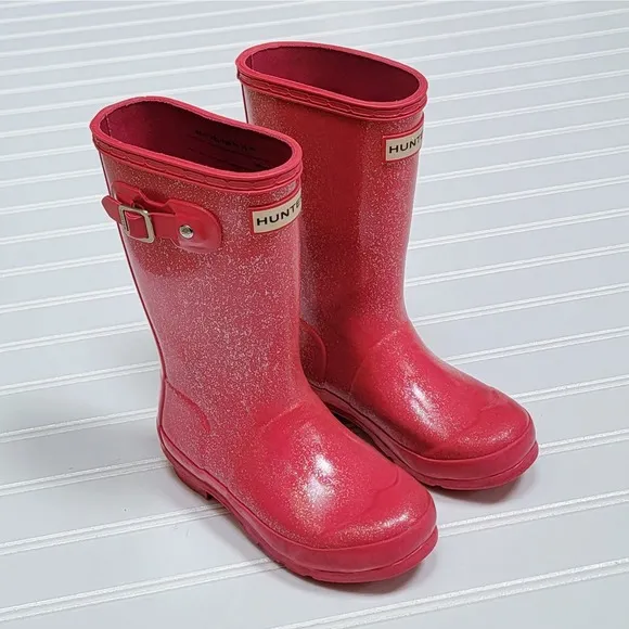 Hunter Giant Glitter Rain Boots