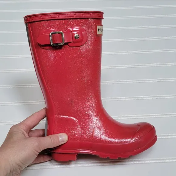 Hunter Giant Glitter Rain Boots