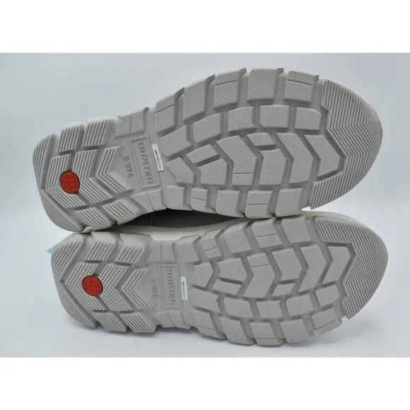 Hunter Womens Size 10 High Pile Fleece Sherpa Frosted Grey Short Snow Boots