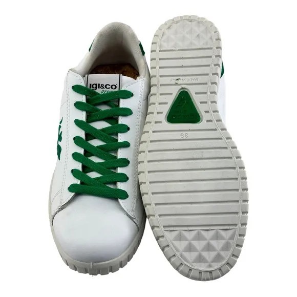 IGI&amp;CO  Men's Shoes Sneakers Leather Sports Casual Summer Size  6.5| 39