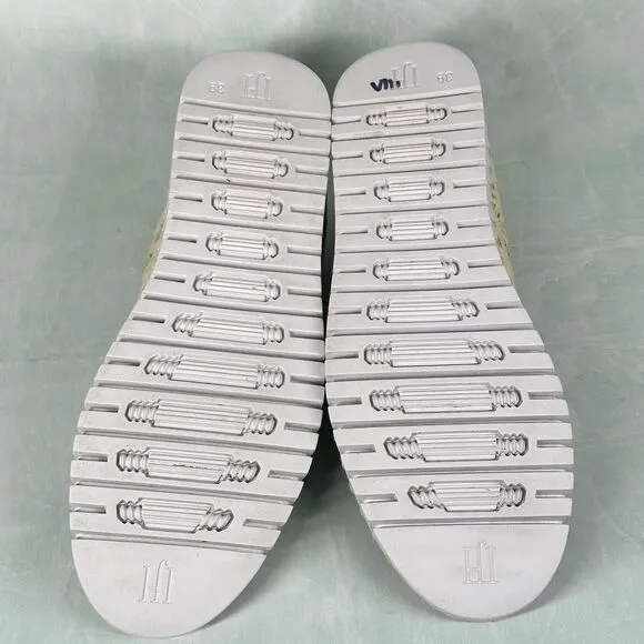 ILSE JACOBSEN Shoes Women’s EU 39 Tulip Slip-On Flat Laser Cut Comfort Sneaker