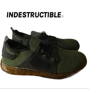 Indestructible Men's Ryder Green Steel Toe Work Shoes 48 13