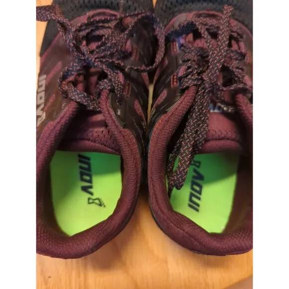 INOV-8 BARE-XF 210 V2 Womens 7 Sneakers Shoes Black Purple Running Barefoot