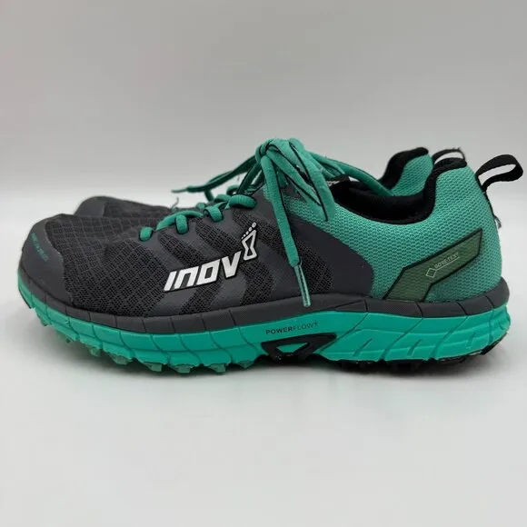Inov-8 Parkclaw 275 GTX Womens Waterproof Trail Running Shoes Grey/Teal Size 8.5