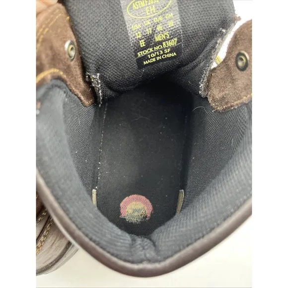 Irish Setter By Red Wing Leather Work Boots Steel Toe Mens 12 EE Oil Resistant