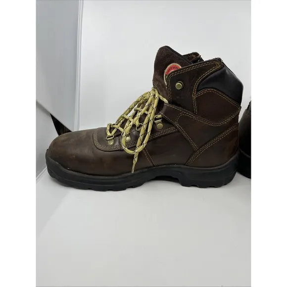 Irish Setter By Red Wing Leather Work Boots Steel Toe Mens 12 EE Oil Resistant