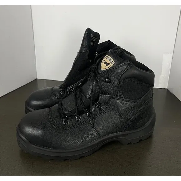 Irish Setter Ely Steel Toe Boots 83612 Black Mens Size 12D 1 Laces Good