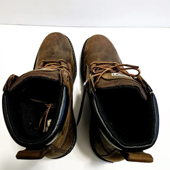 IRISH SETTER Hopkins Mens Sz 10.5 E2 Brown Safety Toe EH Work Boots MSRP 83672