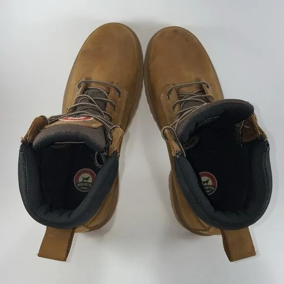 Irish Setter Hopkins Waterproof Safety Toe Work Boots Nubuck Mens Size 11 D